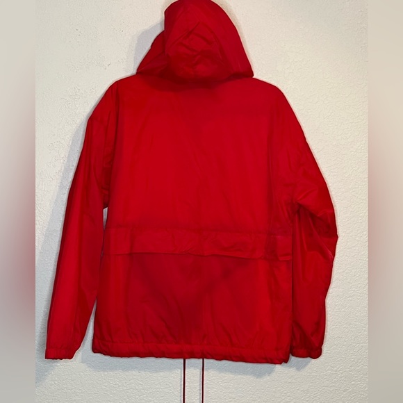 Land’s End unisex full zip lined hooded windbreaker. Small - Picture 4 of 8